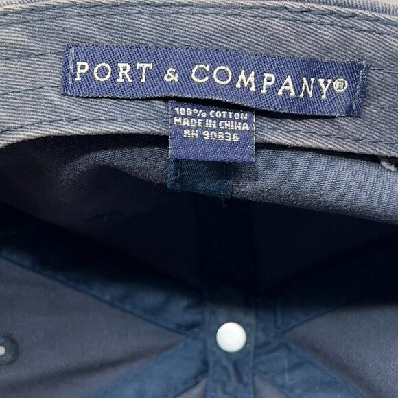 Archaeological Conservancy Strapback Cap Hat Gray Outdoor Distressed Logo Mens - Picture 10 of 14